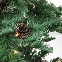 Northlight 3 And 3.5 Feet Tall>3' Pre-Lit Viella Norway Spruce Artificial Christmas Tree - Clear Lights