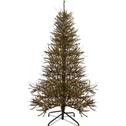 Northlight 6 And 6.5 Feet Tall>6' Pre-Lit Warsaw Twig Artificial Christmas Tree - Clear Lights