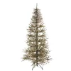 Northlight 7 And 7.5 Feet Tall>7' Pre-Lit Warsaw Twig Two-Tone Artificial Christmas Tree - Clear Lights