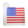 Northlight 67" Pre-Lit White And Red Fourth Of July American Flag Outdoor Decor