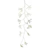 Specialty Garland*KSA 6' Pre-Lit White Bark Artificial Christmas Garland - Warm White Led Lights