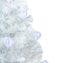 Northlight Fiber Optic Trees>3' Pre-Lit White Fiber Optic Artificial Christmas Tree, White Lights