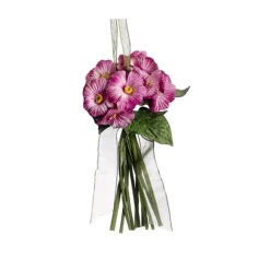 Allstate Garden & Floral>7" Princess Garden Pink Posie Floral Bouquet Christmas Ornament