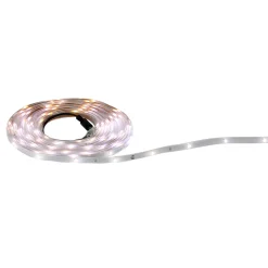 CC Christmas Decor 18' Pure White Led Outdoor Christmas Linear Tape Lighting - White Finish