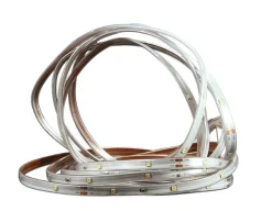 CC Christmas Decor 18' Purple Led Outdoor Christmas Linear Tape Lighting - White Finish