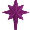 * Stars>20" Purple Passion Glittered Bethlehem Star Shatterproof Christmas Ornament