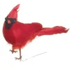 Party Supplies*Darice 5" Red And Black Feathered Cardinal Bird Craft Decoration