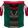 Decoration Storage*Northlight 12" Red And Green Christmas Light Storage Organizer With Clear Window