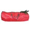 Decoration Storage*Northlight 53" Red And Green Storage Bag For 7.5' Artificial Christmas Trees