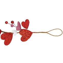 Northlight 6' Red And Pink Hearts Valentine's Day Garland, Unlit