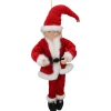 Northlight Fantasy & Sci Fi>15" Red And White Bendable Elf In A Santa Suit