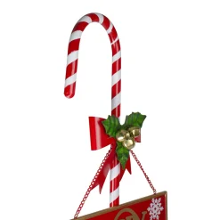 Signs & Plaques*Northlight 39" Red And White Merry Christmas Outdoor Candy Cane Sign