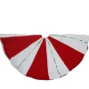 48 Inch And Smaller*Northlight 48" Red And White Peppermint Twist Stripes Christmas Tree Skirt