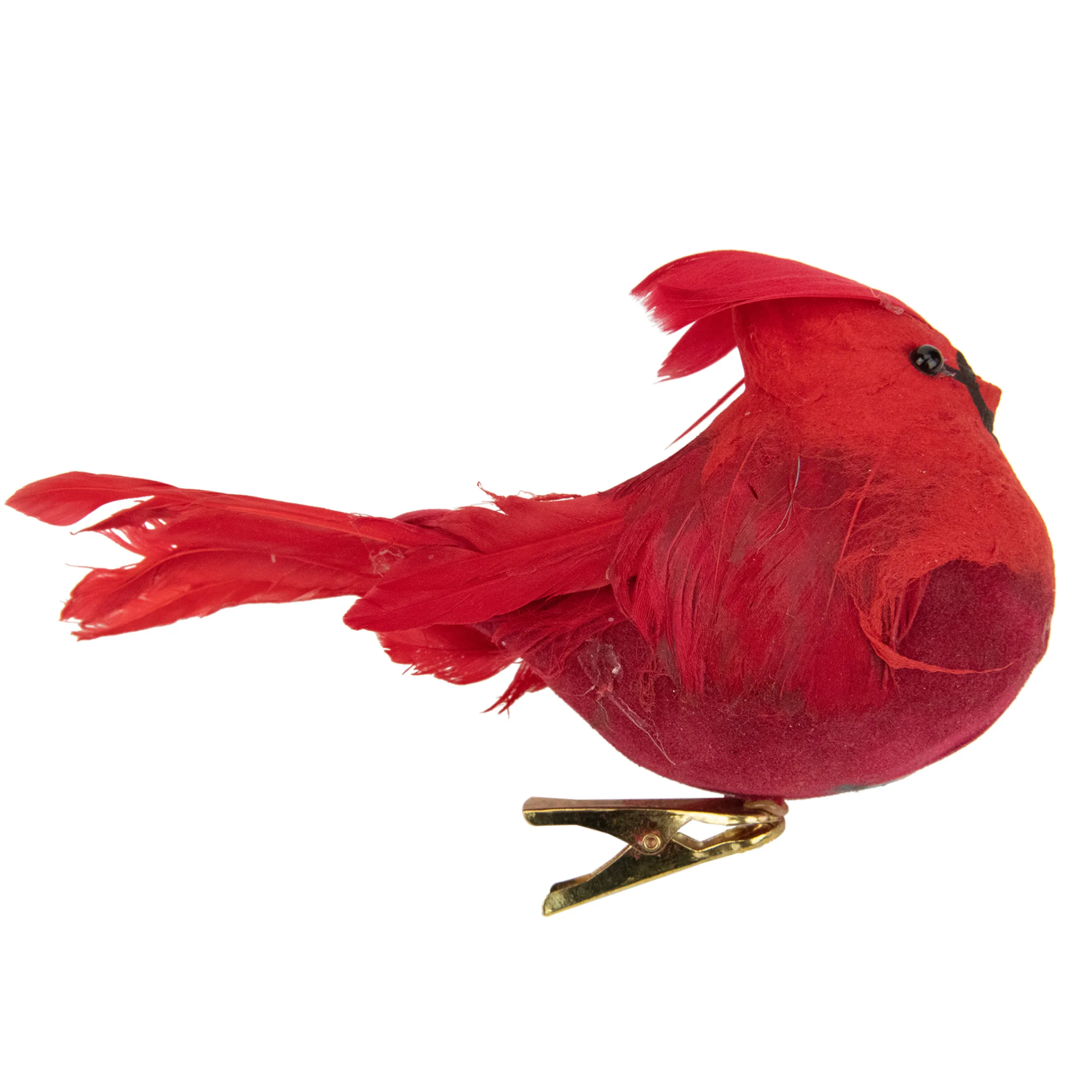 Northlight Animals>5" Red Cardinal Clip-On Christmas Ornament