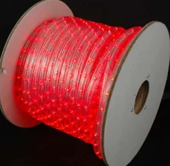 Northlight 150' Red Commercial Grade Led Outdoor Christmas Rope Lights