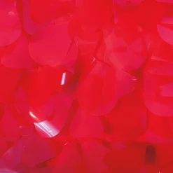 Showdown Displays 15' Red Contemporary Floral Sheeting Party Streamers