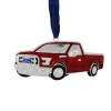 Northlight Transportation>4" Red Ford F-150 Pick Up Truck Christmas Ornament