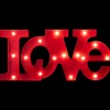 Northlight 20" Red 'Love' Led Valentine's Day Marquee Wall Sign