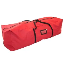 Decoration Storage*Northlight 48" Red Multi Use Christmas Storage Bag - For Garlands, Trees, Lights, Inflatables And More