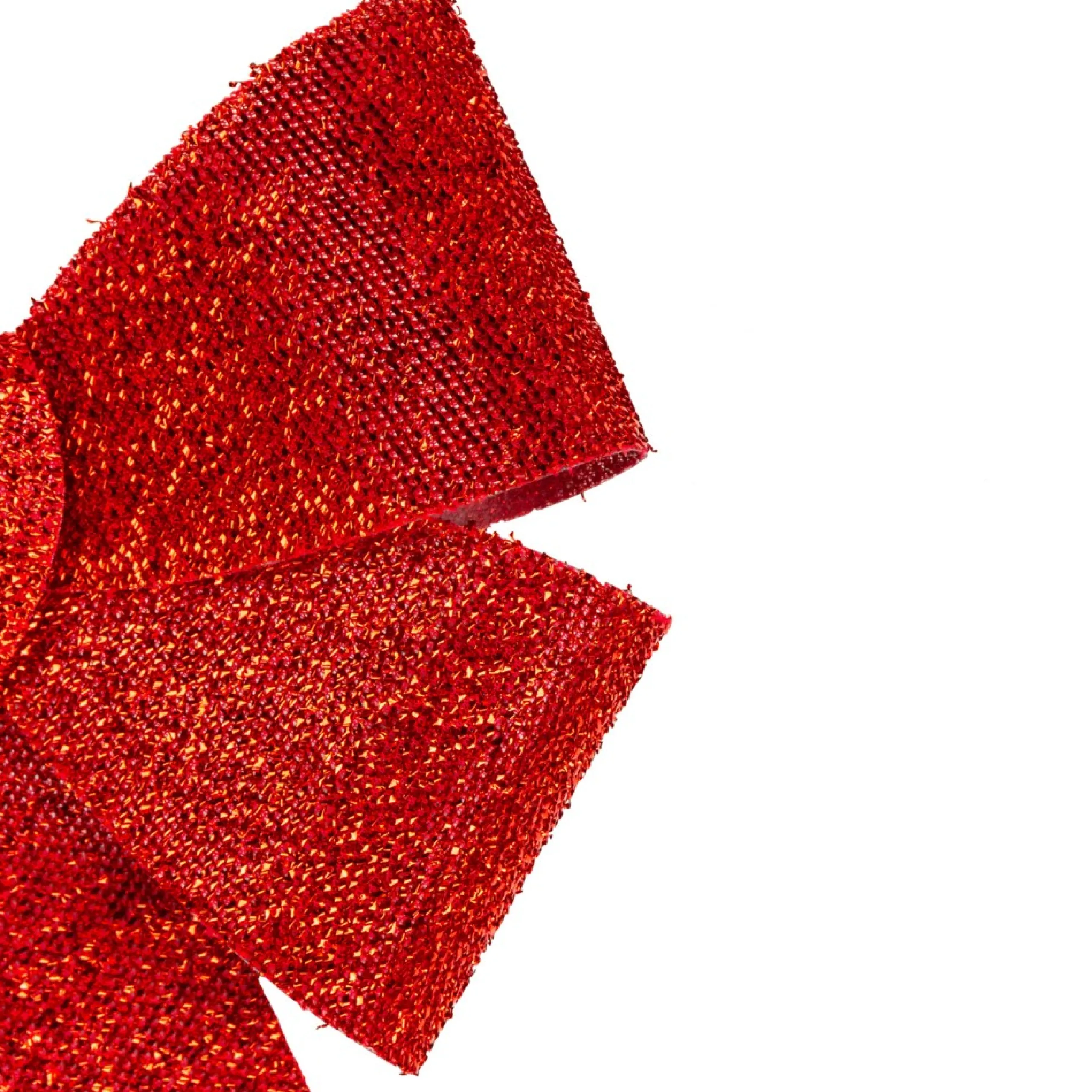 Bows*Northlight 18" Red Tinsel 4-Loop Bow Christmas Decoration