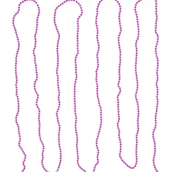 Unlit Garland*Northlight 15' Shiny Pink Beaded Christmas Garland, Unlit