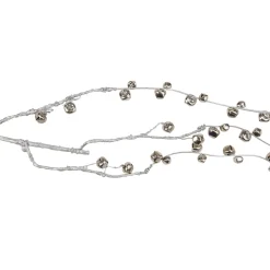 Bells*Northlight 41" Silver Hanging Jingle Bell Artificial Christmas Spray