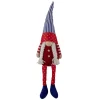 Northlight 17.75" Sitting Patriotic Girl 4Th Of July Gnome