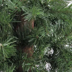 Northlight 3 And 3.5 Feet Tall>3' Slim Traditional Mixed Woodland Alpine Artificial Christmas Tree - Unlit