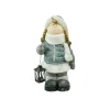 Candles & Holders*Northlight 18" Snowy Woodlands Little Girl Holding Tea Light Lantern Christmas Figurine