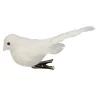 Northlight Animals>5" Sparkly White Bird Clip-On Christmas Ornament