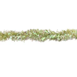 Unlit Garland*Northlight 12' Starburst Iridescent And Gold Artificial Christmas Tinsel Garland - Unlit