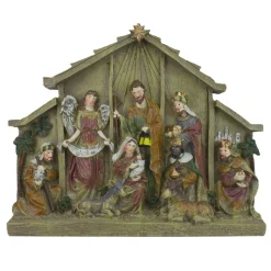 Nativities*Northlight 9.75" Tabletop Nativity Scene Christmas Figure Decoration