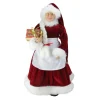 Santa Figures*Northlight 24" Traditional Mrs Claus With Braided Hair And Gifts Christmas Figure
