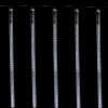Northlight 5 Transparent Dripping Icicle Snowfall Christmas Light Tubes - 13.25 Ft Clear Wire