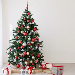 Northlight Ornament Storage>12" Transparent Zip Up Christmas Storage Box- Holds 27 Ornaments