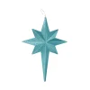 * Stars>20" Turquoise Blue Glittered Bethlehem Star Shatterproof Christmas Ornament