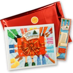 Gift Accessories*National Tree Company 9" "Very Christmas" Children Story Book By Simone Mets