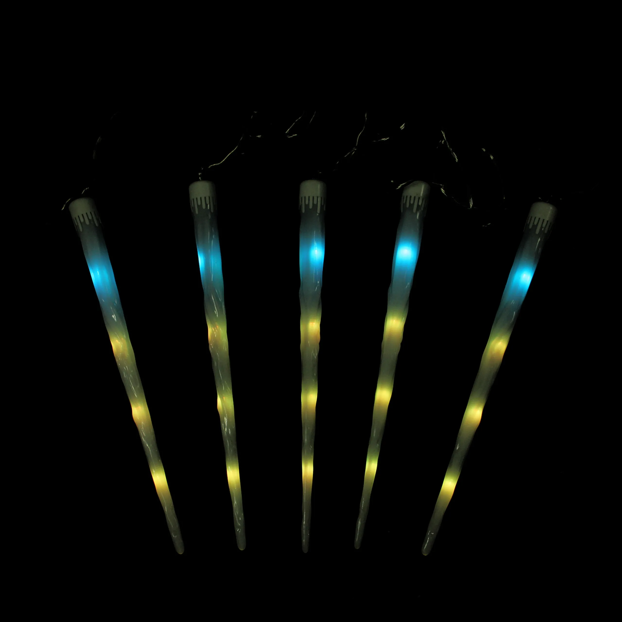 Northlight 19.5" Vibrantly Colored Snowfall Christmas Light Tubes