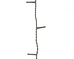 Kaemingk 349 Warm Clear Led 8-Function Twinkle Christmas Lights - 17 Ft Green Wire