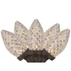 Northlight 100 Warm White Led Faceted C9 Christmas Lights - 66 Ft Brown Wire
