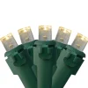 Northlight 300 Warm White Led Wide Angle Christmas Lights - 74.75 Ft Green Wire
