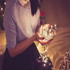 Northlight 200 Warm White Multi-Function Led Cluster Christmas Lights - 5.75 Ft Green Wire