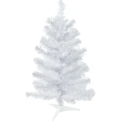 Northlight 2.5 Feet Tall And Smaller>24" White Balsam Pine Mini Artificial Christmas Tree - Unlit