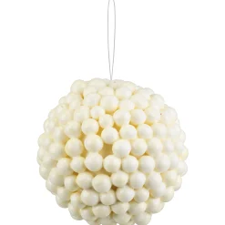Northlight Balls>4.75" White Berries Christmas Ball Ornament
