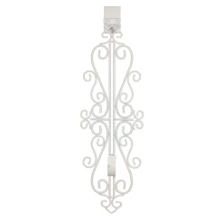 Wreath Accessories*Village Lighting Co. 19.5" White Decorative Adjustable Wreath Hanger