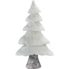 Table Top Pieces*Northlight 17.25" White Faux Fur Birch Tree Christmas Decoration