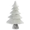 Table Top Pieces*Northlight 20.5" White Faux Fur Birch Tree Christmas Decoration