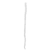 Allstate Icicles>34" White Glittered Icicle Drop Christmas Ornament
