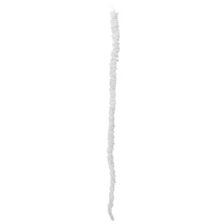 Allstate Icicles>34" White Glittered Icicle Drop Christmas Ornament