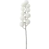 Sprays, Branches & Picks*Northlight 24" White Glittered Pom Pom Artificial Christmas Spray